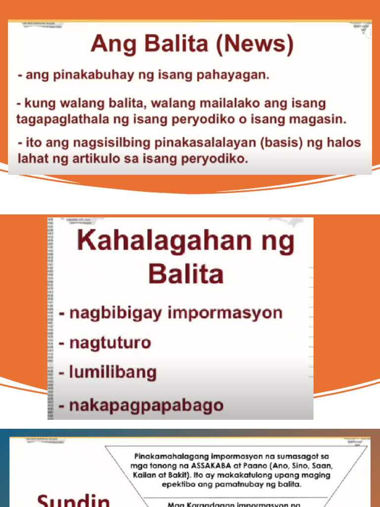 Balita | PDF