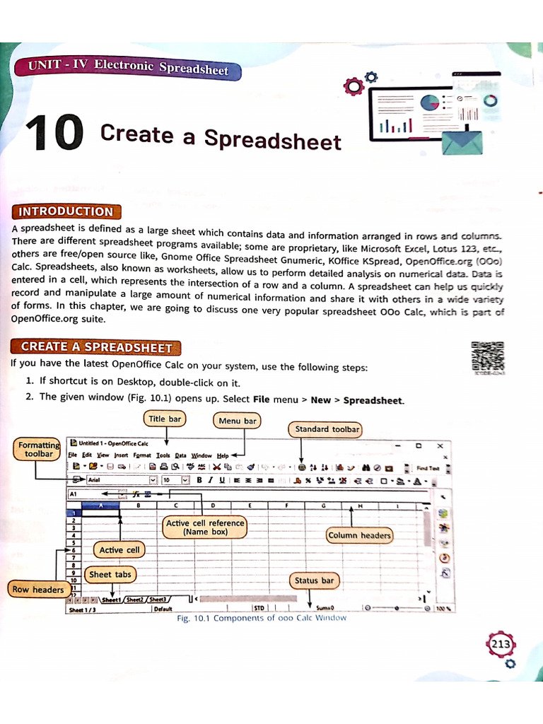 Digital Spreadsheet Important Notes | PDF