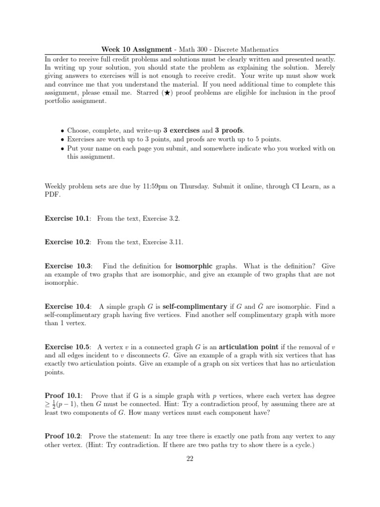 Week 10 Assignment-3 | PDF
