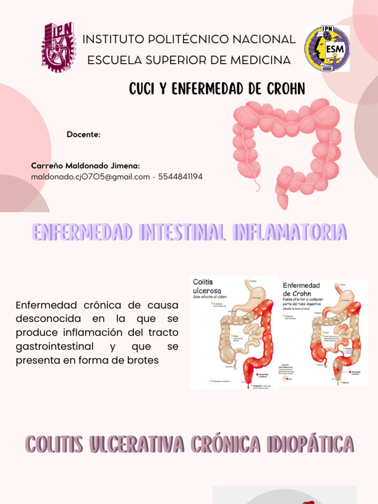 Enfermedades Inflamatorias Intestinales | PDF | Enfermedades y ...