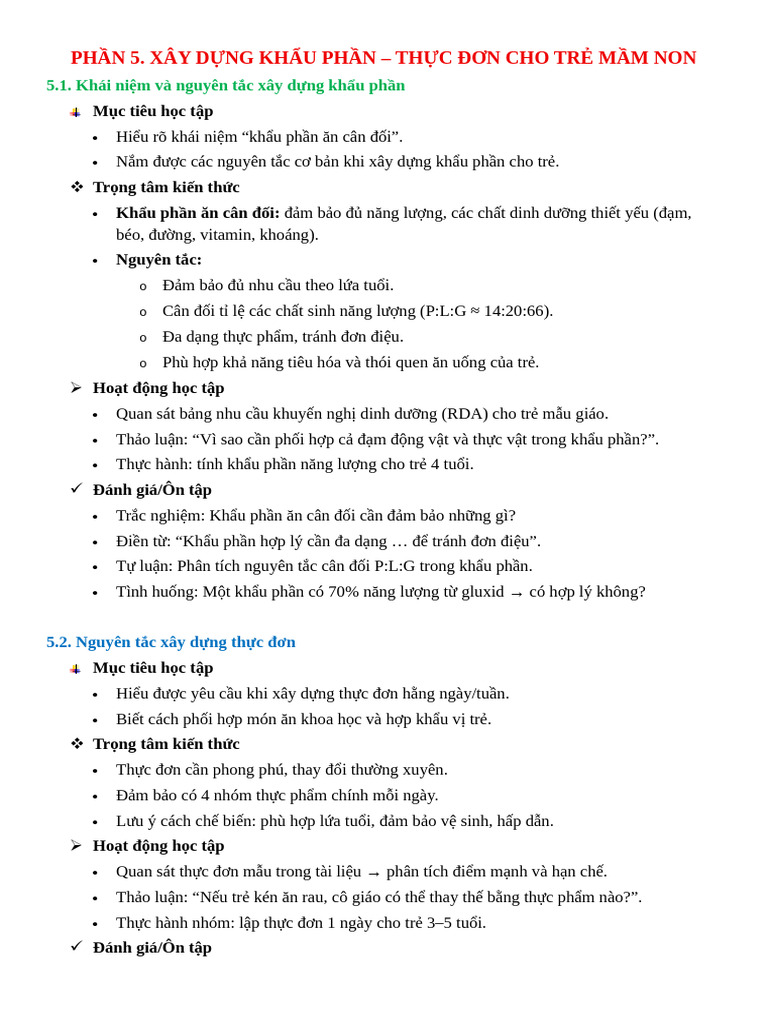 HDHT Ddte CĐ5 | PDF