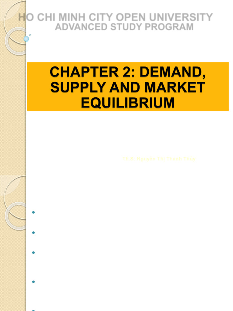 Demand and Supply Fundamentals Explained | PDF | Economic Equilibrium ...