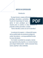 3Master Ecopsicologia PROGRAMA