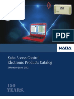 Kaba e Plex Electronic Access Control Catalog