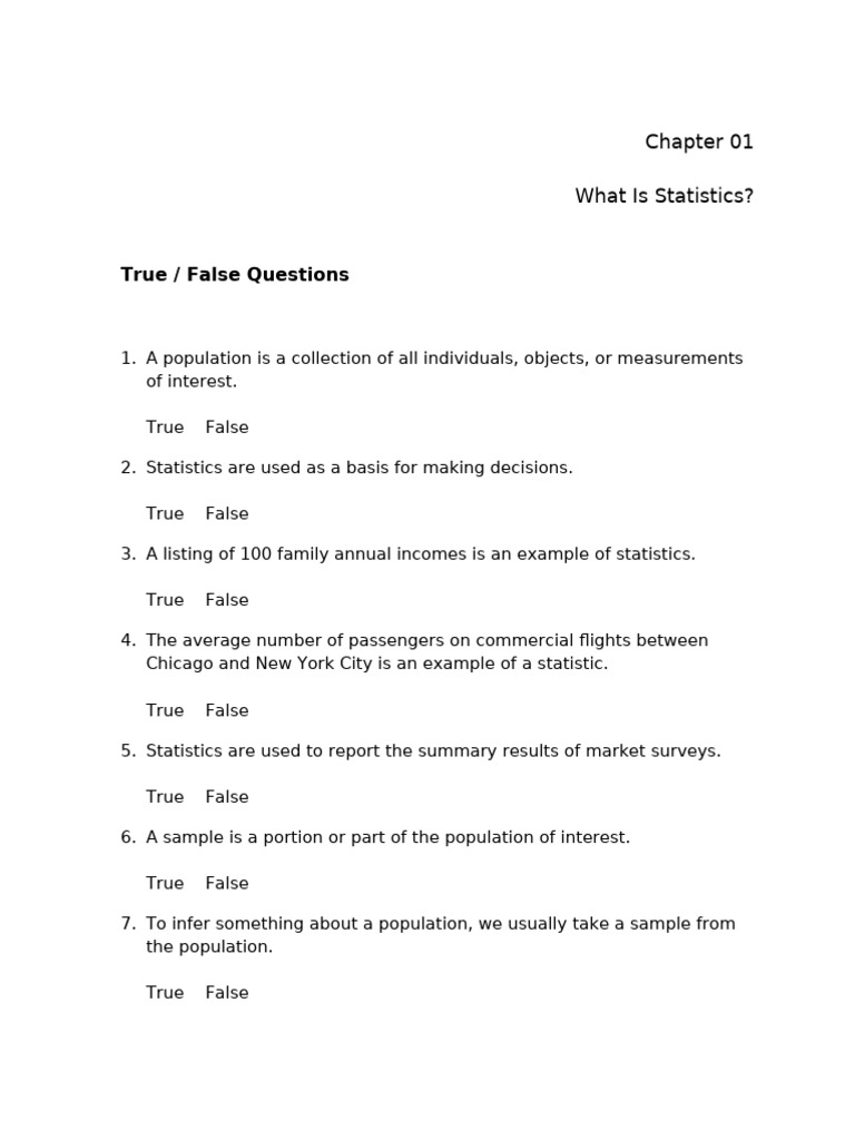 Understanding Basic Statistics Concepts | PDF | Statistics | Level Of ...
