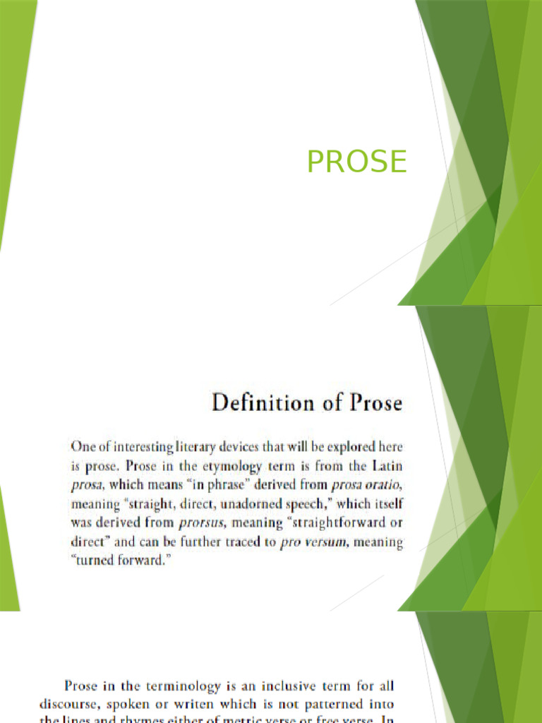 PROSE | PDF
