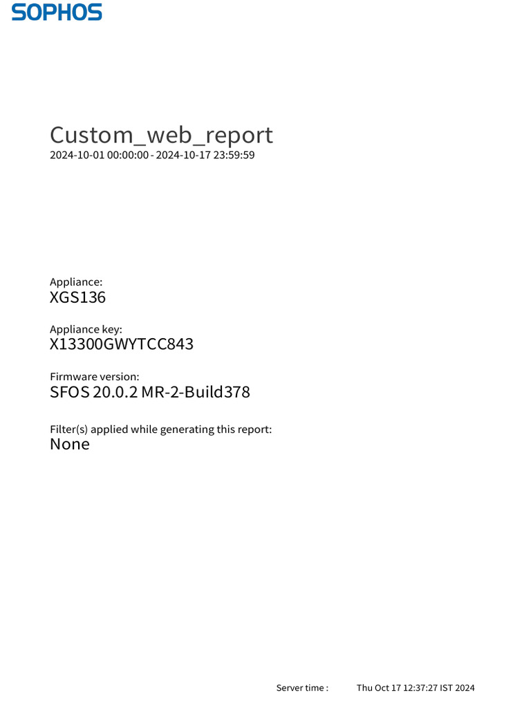 Custom Web Report 1oct2024 17oct2024 | PDF | Units Of Measurement ...