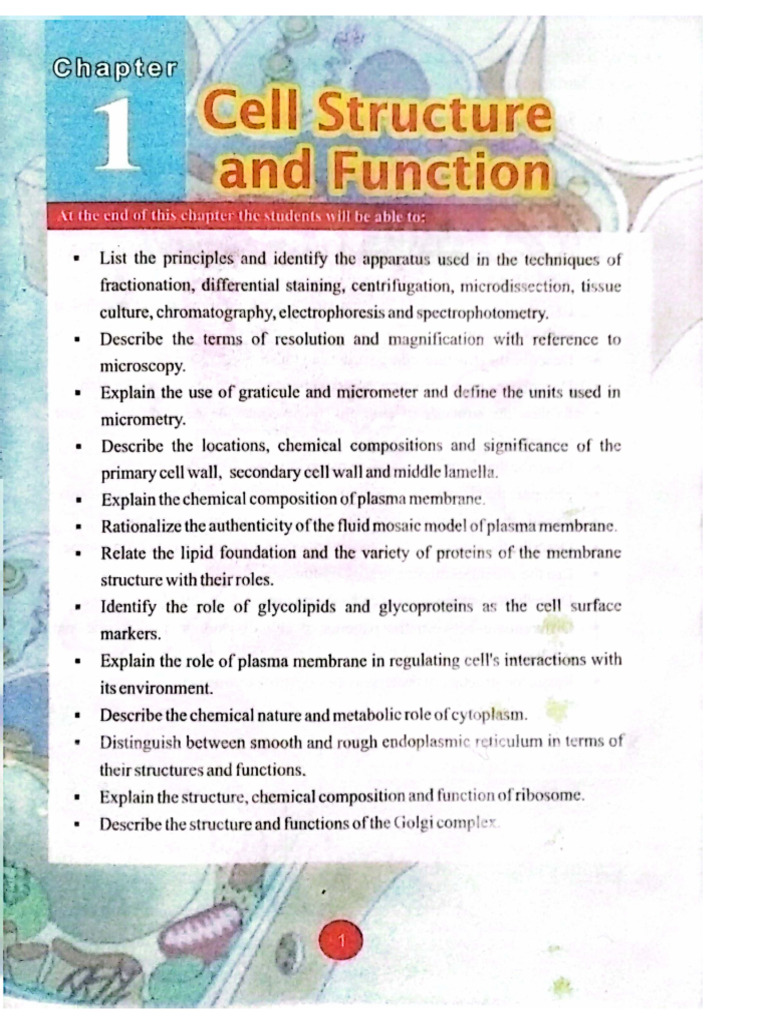 Bio 1-2 | PDF