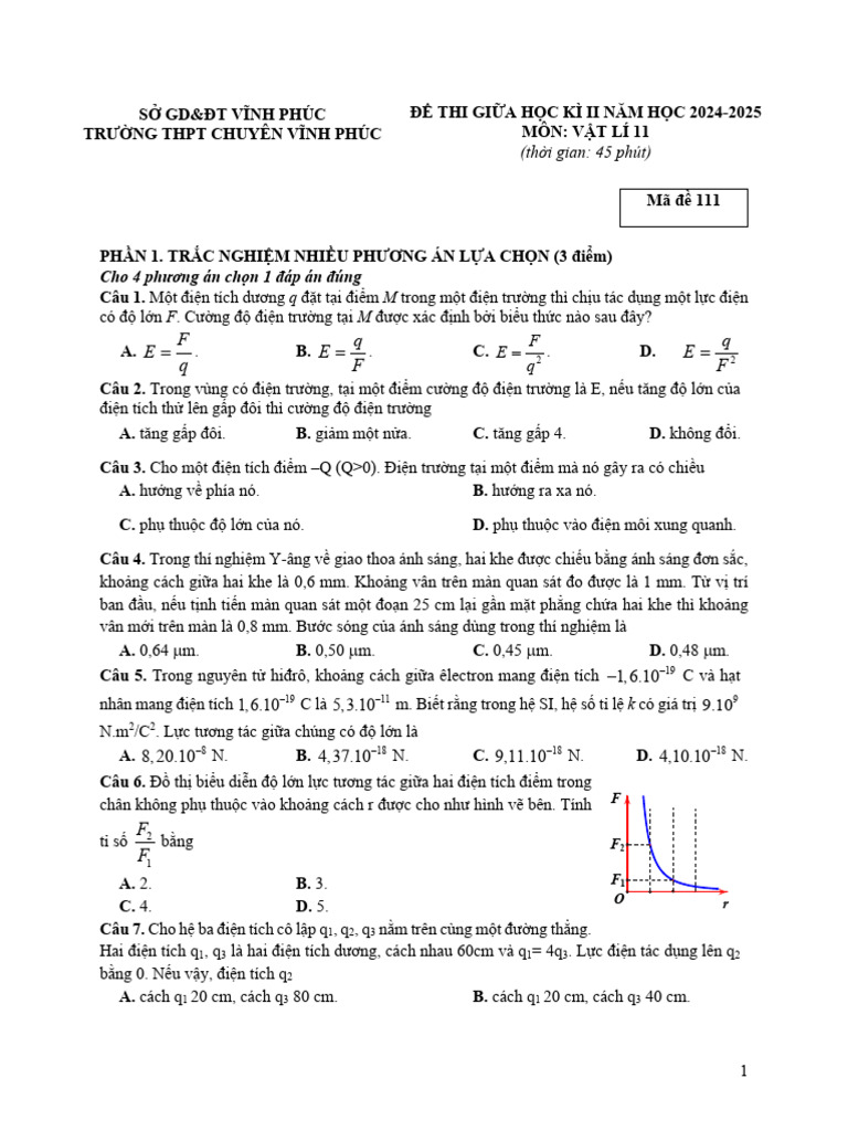 ĐỀ 111 | PDF