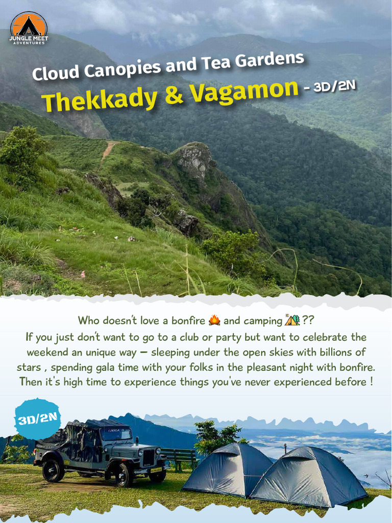 Thekkady - The Dream Destination - 3D2N Copy-1 | PDF