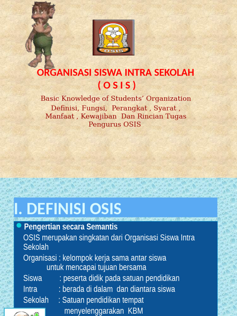 Materi Osis & Tugas | PDF