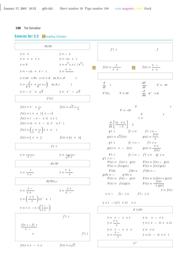Ex3 3-ch3 Dvi | PDF | Tangent | Mathematical Concepts