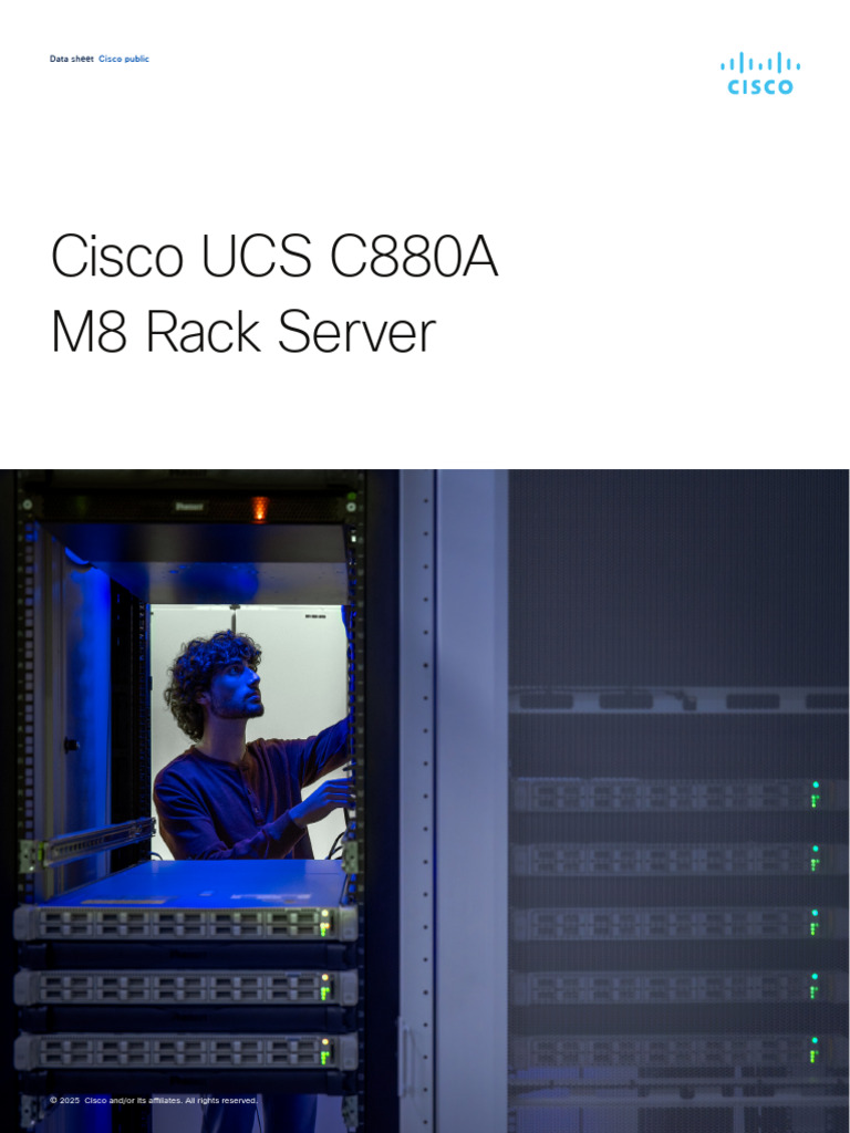 Cisco UCS C880A M8 Rack Server Overview | PDF | Graphics Processing ...