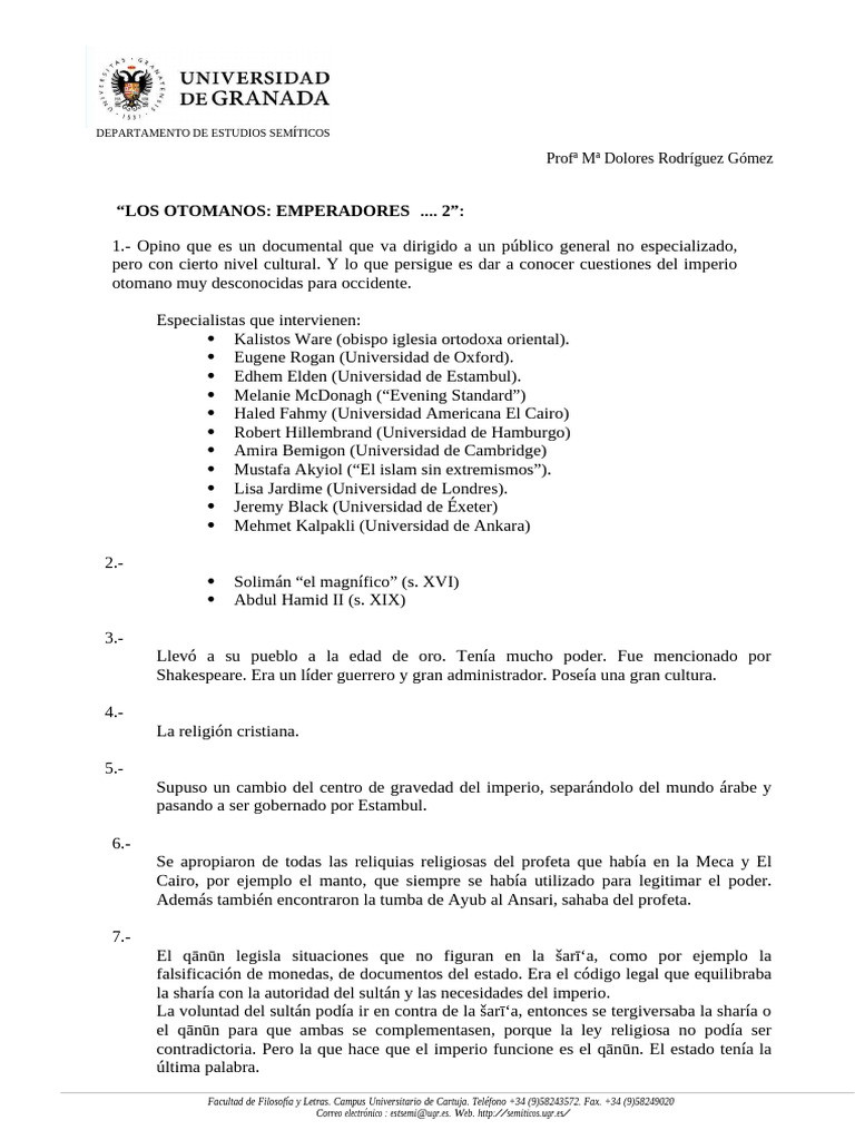 Historia del Imperio Otomano: Claves y Legado | PDF | imperio Otomano ...