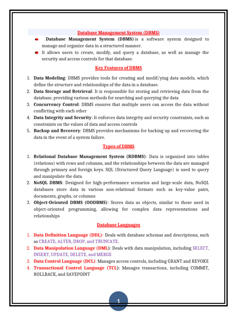 Understanding Database Management Systems | PDF | Databases ...