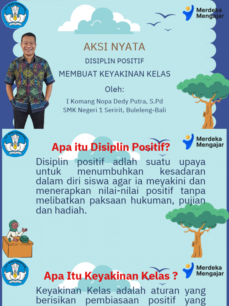 Disiplin Positif dan Keyakinan Kelas | PDF