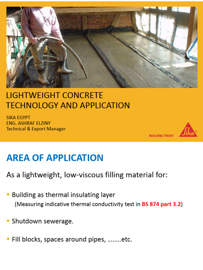 Lightweight Concrete Technology Guide | PDF | Concrete | Foam