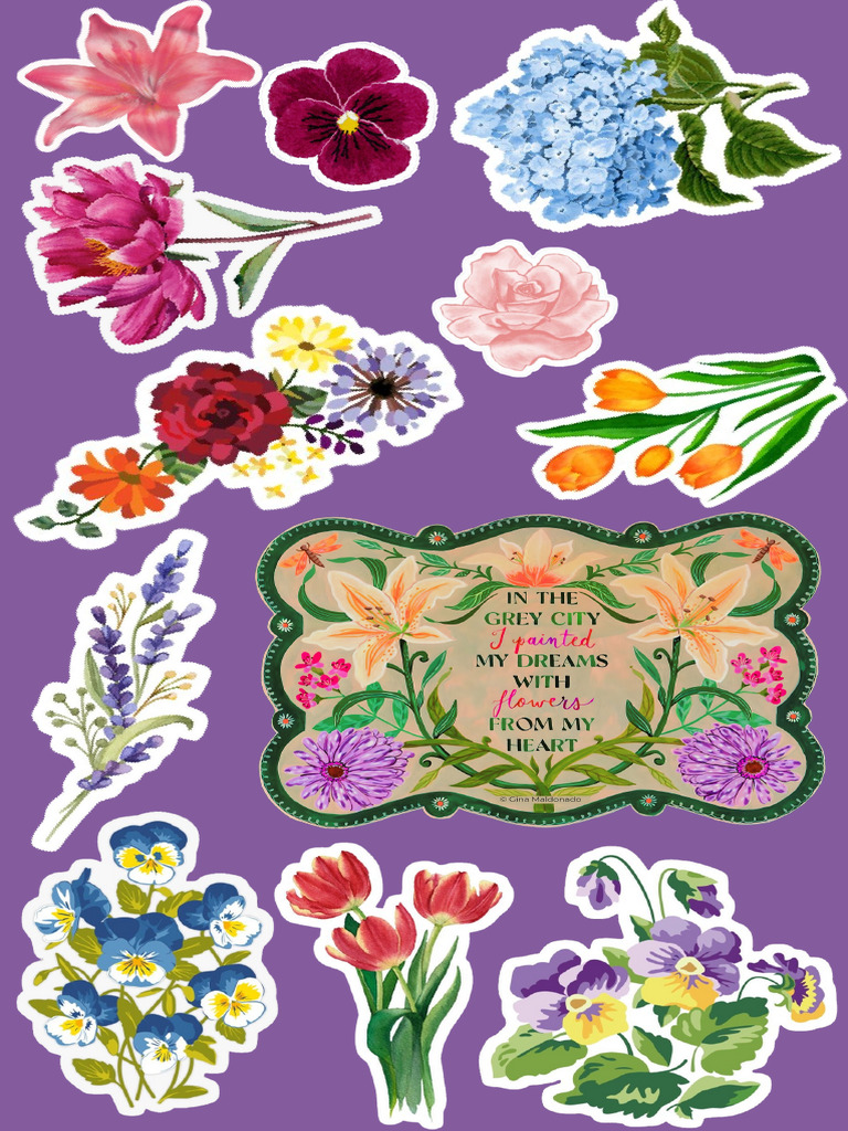 Flower Stickers | PDF
