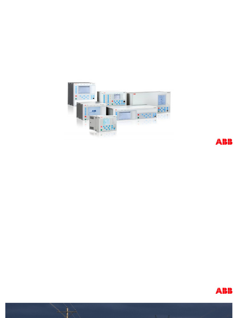 ABB Relion Protective Relay Webinar | PDF | Computer Network | Smart Grid
