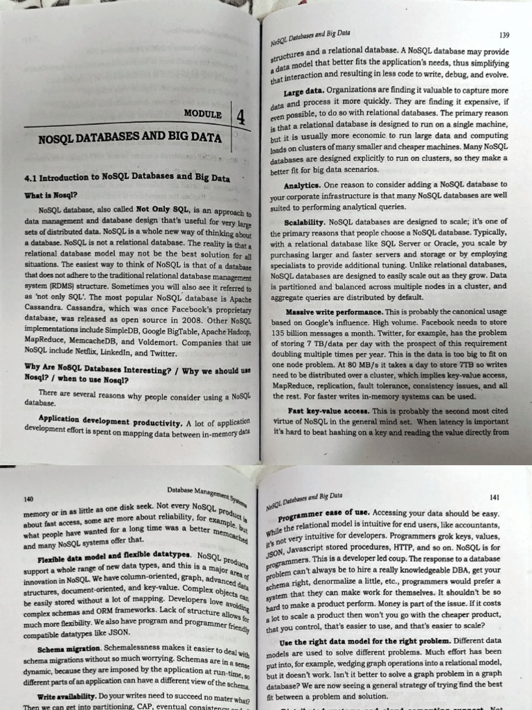 DBMS Module - 4 | PDF