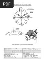 ENGRENAGEM CILÍNDRICA RETA
