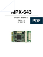 Commell MPX-643 Manual V11