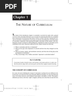 The Nature of Curriculum