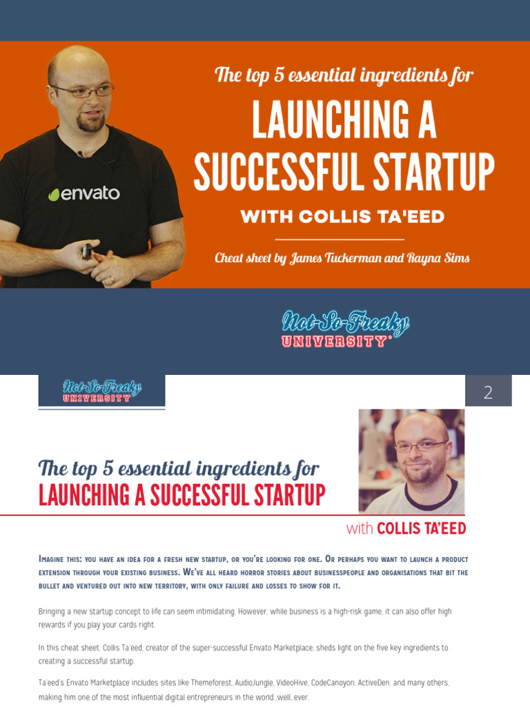 Five Steps to Startup Success | PDF | Startup Company | Small Business ...