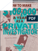 How To Make 100 000 A Year As A Private Investigator Paladin Press