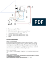 Llave termo magnética 10A contactor 24V relevo térmico motor