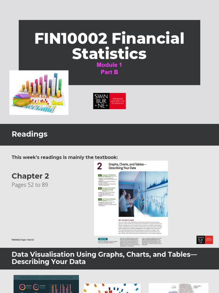 Financial Statistics: Data Visualization Techniques | PDF | Scatter ...