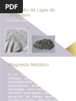 Fundição de Ligas de Magnésio