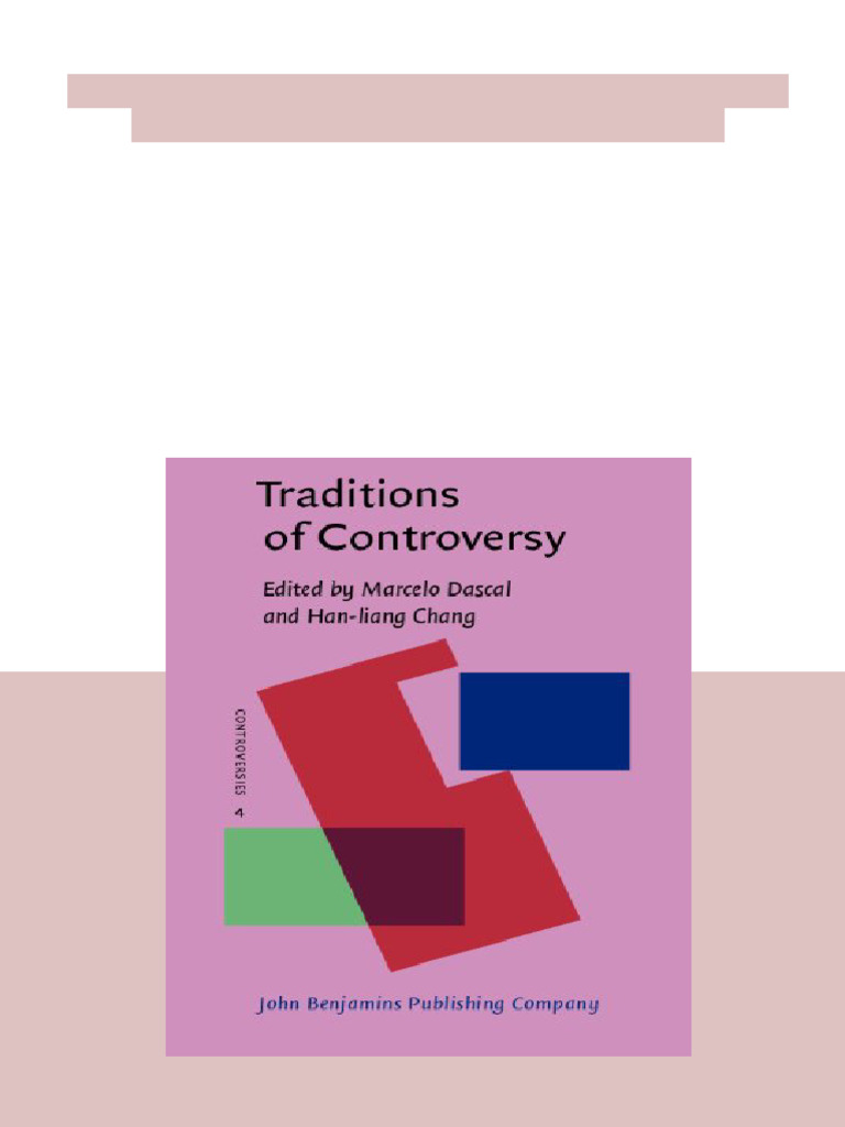 Traditions of Controversy Controversies Volume 4 4th Edition Marcelo ...