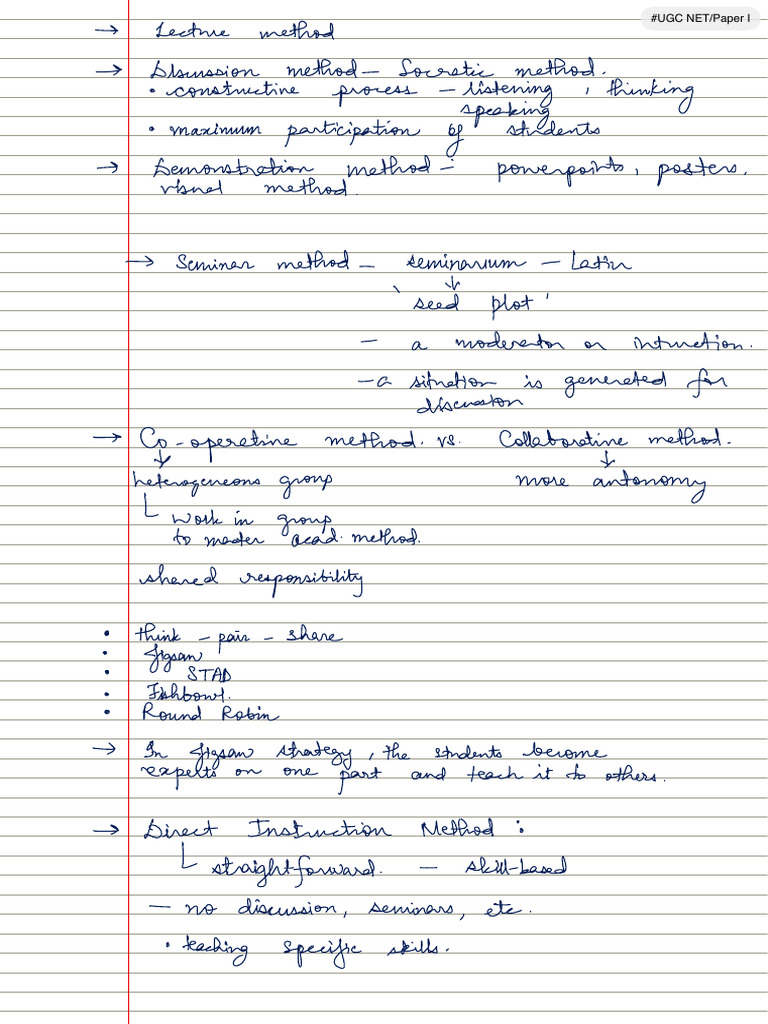 Notes On Teaching Aptitude | PDF