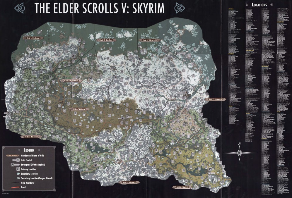 Skyrim Map | PDF