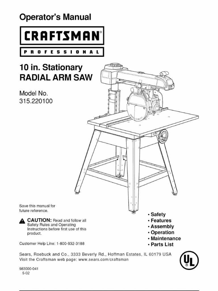 radial arm saw techniques pdf download