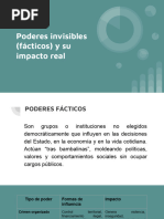 Poderes Fácticos en México: Influencias y Ejemplos | PDF | Dinero | Bancos