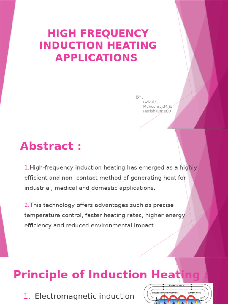 High-Frequency Induction Heating Uses | PDF