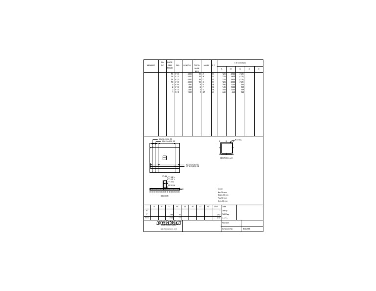Structural Member Schedule and Plan | PDF