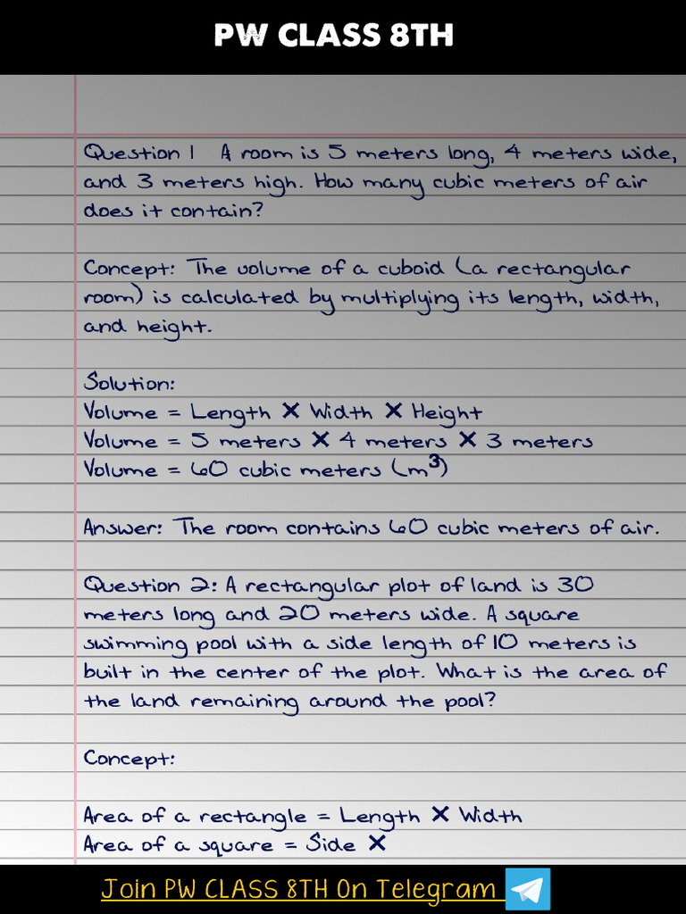Maths Test Solution and Detailed Explanations | PDF