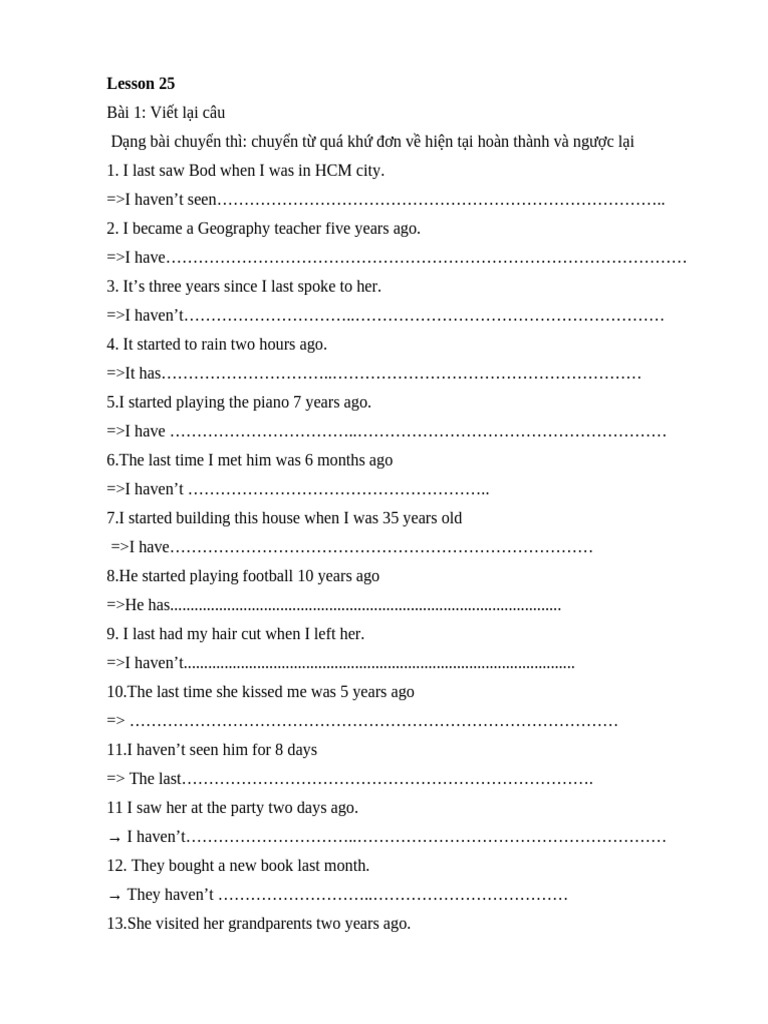 English Grammar: Tenses Practice Exercises | PDF | Chess Theory | Chess
