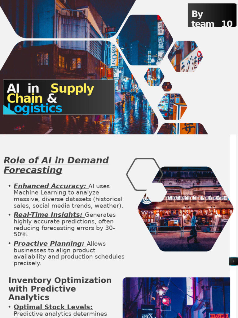AI in Supply Chain & Logistics Insights | PDF