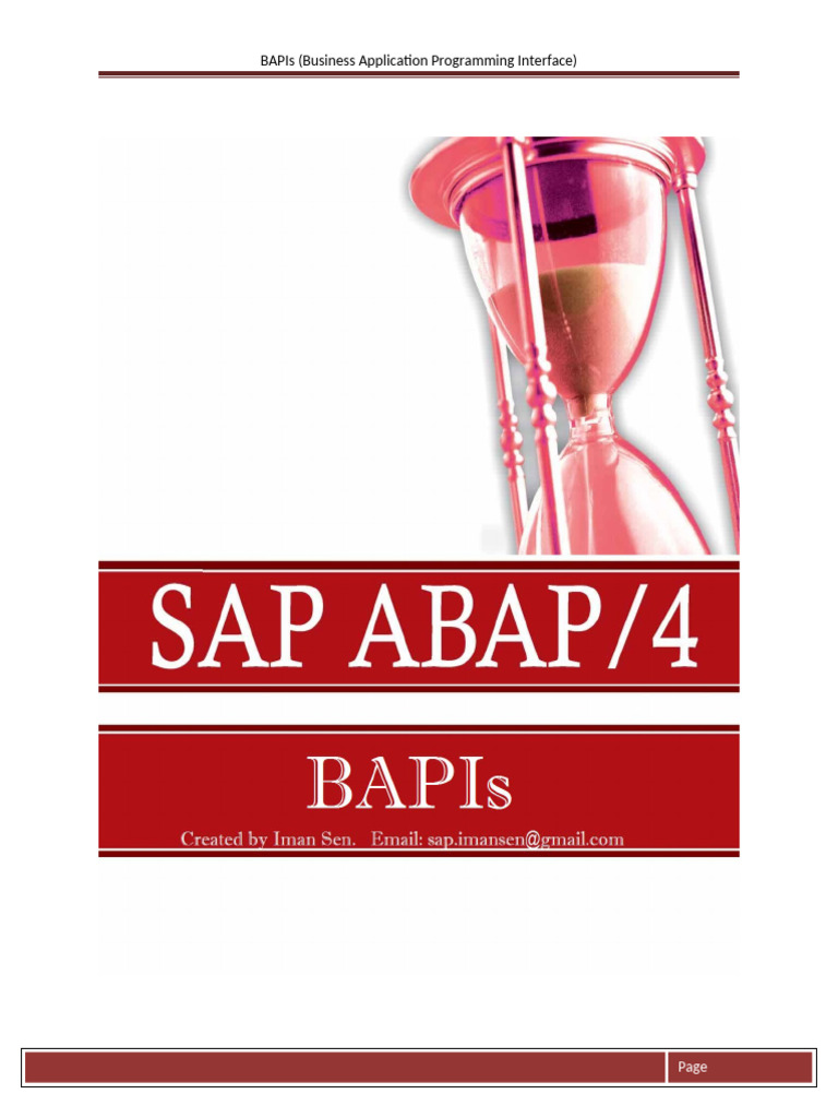Bapi Imansen | PDF | Database Transaction | Component Object Model