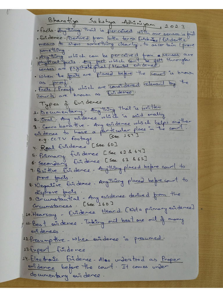 BSA Notes Till 29-09-2025 | PDF
