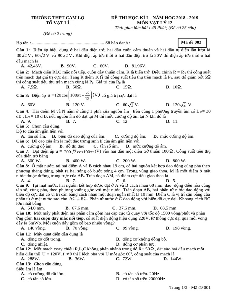De 003 | PDF