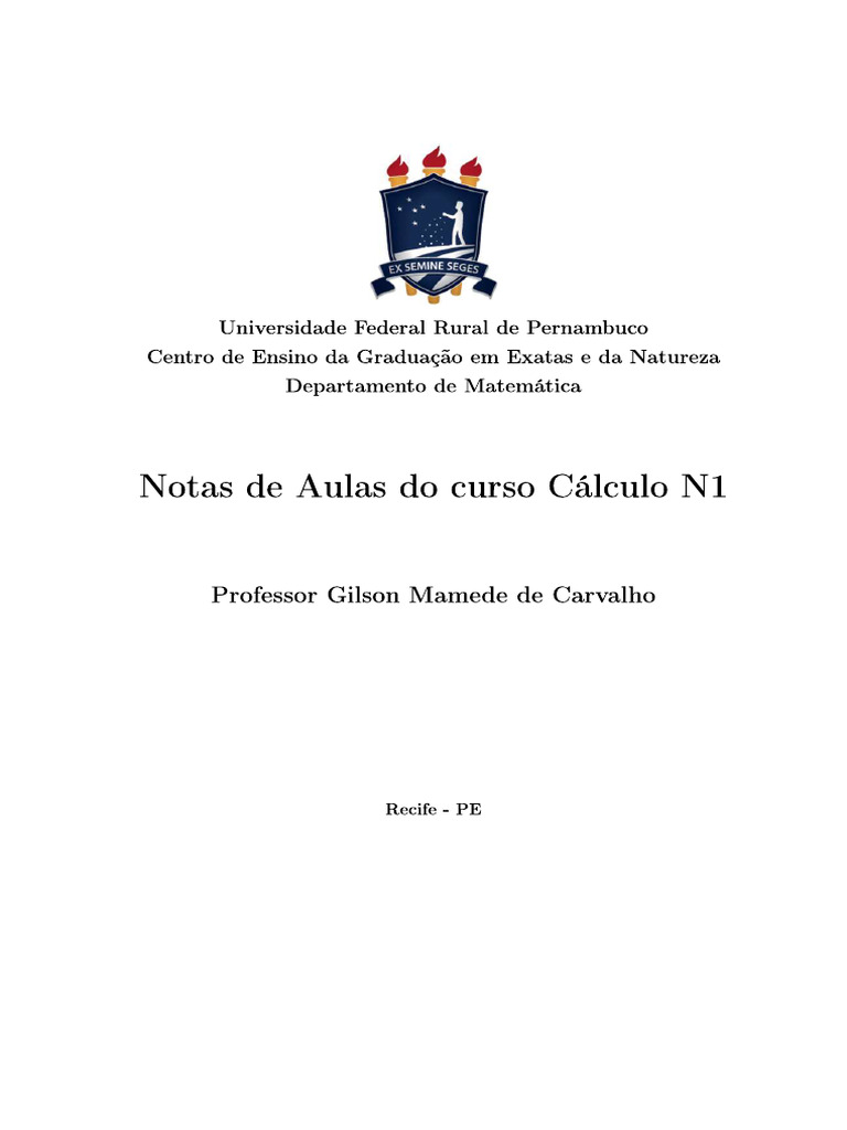 Captulo 3 - Notas de Aula | PDF