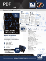 Structural Steel Bolt Design Guide | PDF | Screw | Strength Of Materials
