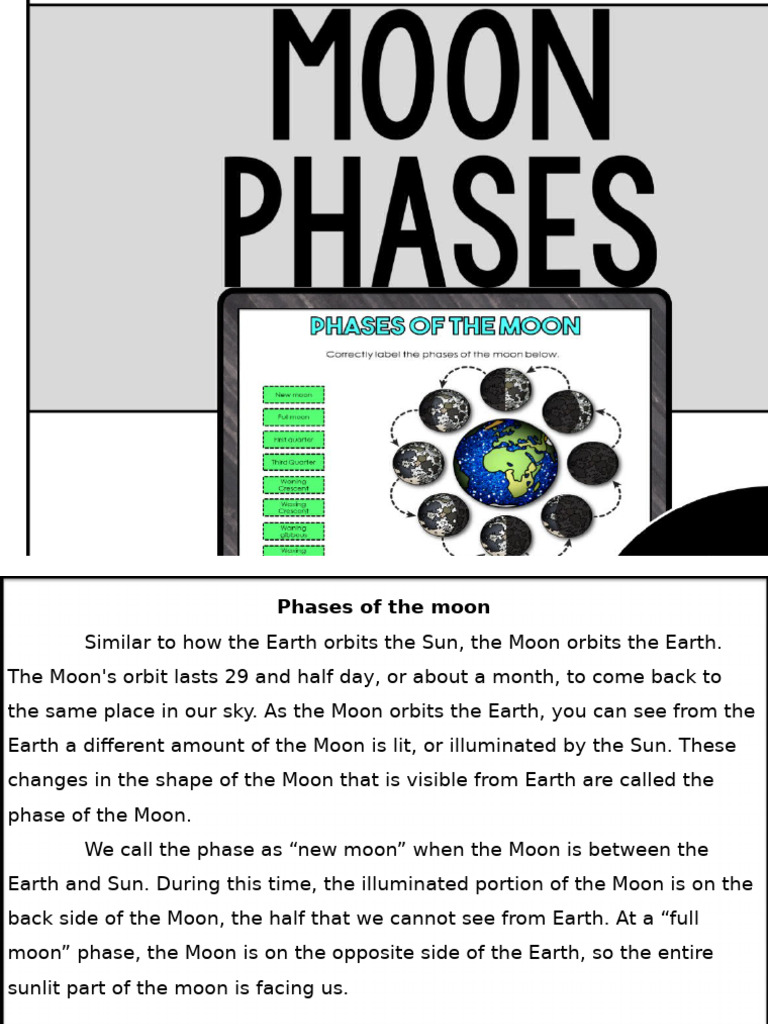 Understanding Moon Phases Explained | PDF