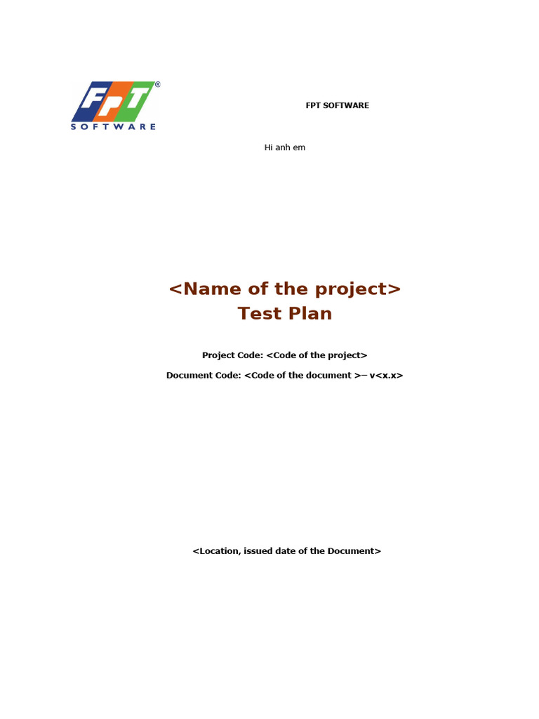 Project Test Plan Overview | PDF | Databases | Database Transaction