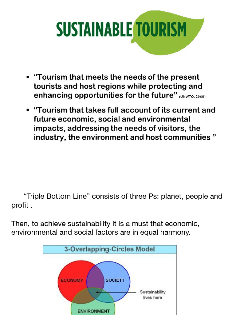Principles of Sustainable Tourism Practices | PDF | Sustainability ...